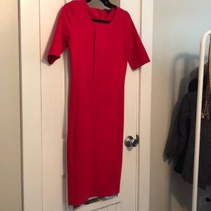 Felicity & Coco bright red dress - size small